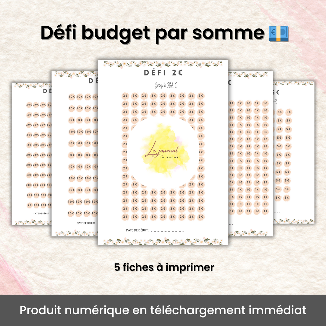Pack - Défi Budget