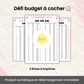 Défis Budget à Cocher 📋